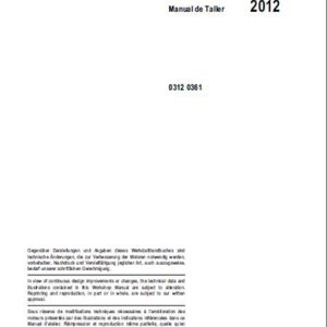 Deutz tcd 2012 l04 2v Workshop Manual