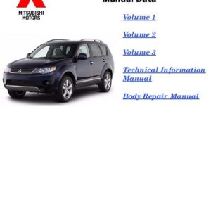 2007 Mitsubishi Outlander Service Manual