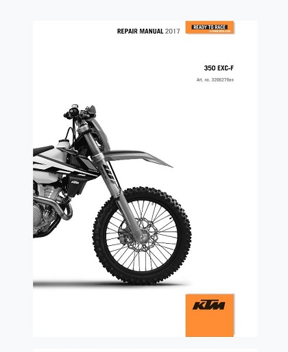 2017 KTM 350 EXC-F Repair Manual