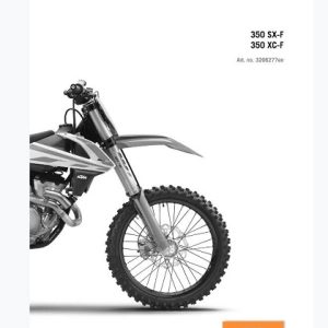 2017 KTM 350 SX-F XC-F Repair Manual