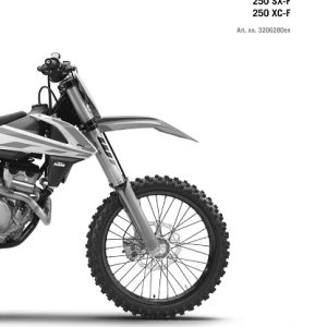 2017 KTM 250 SX-F XC-F Service Manual