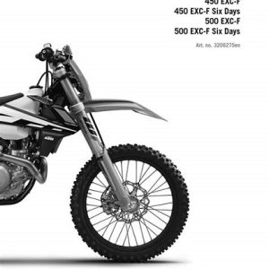 2017 KTM 450-500 EXC-F XCF-W Six Days Service Manual