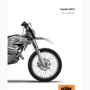 2017 KTM Freeride 250R Service Repair Manual