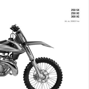 2018 KTM 250-300 SX XC Service Manual