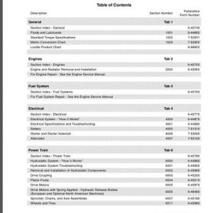 Case 60XT, 70XT Skid Steer Service Manual