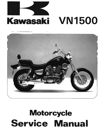 1987-1999 Kawasaki VN1500 Service Manual