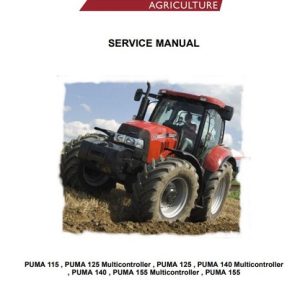 Case Puma 115 125 140 155 Tractor Service Repair Manual