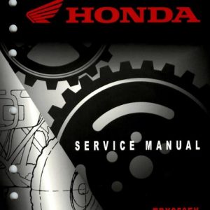 Honda Trx250ex Trx250x Sportrax Service Manual 2006 2011