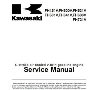 Kawasaki FH680V Engine Service Manual