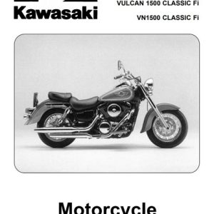 2000-2008 Kawasaki Vulcan 1500 Classic Fi Service Repair Manual