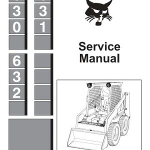 Bobcat 630, 631, 632 Skid Steer Loader Service Repair Manual