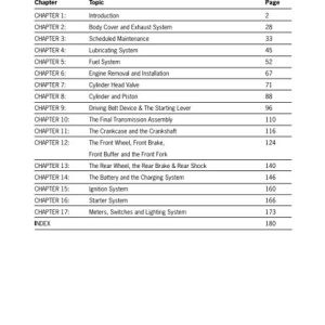 GY6 50cc-150cc Scooter Service Manual