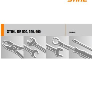 STIHL BR 500 550 600 Service Repair Manual