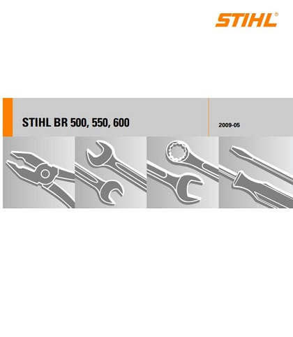 STIHL BR 500 550 600 Service Repair Manual