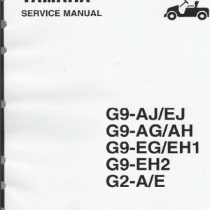 Yamaha G2-E Golf Cart Service Repair Manual