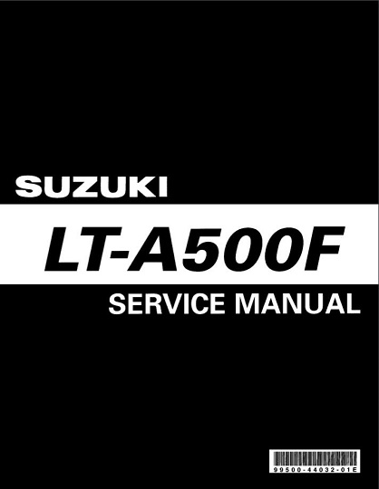 2000-2001 Suzuki QuadMaster 500 LT-A500F Service Manual
