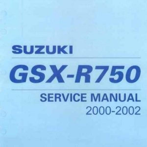 2000-2002 Suzuki GSX-R 750 Service Manual