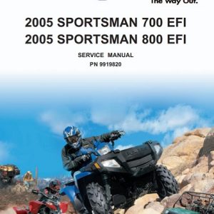 2005 POLARIS Sportsman 700 800 EFI Service Manual