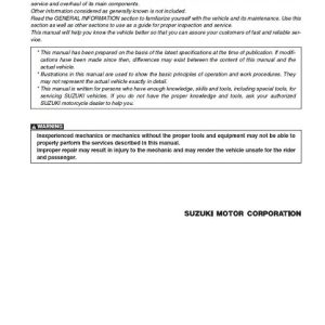 2008 Suzuki LT 750 King Quad Service Repair Manual