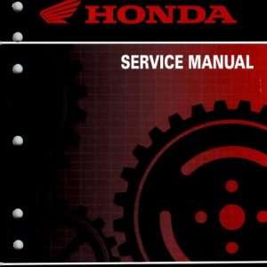 Honda MUV700 big red Service Manual