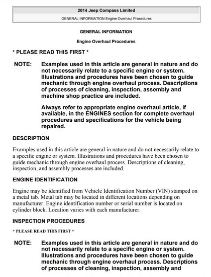 2007-2016 Jeep Patriot Service Repair Workshop Manual