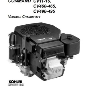 Kohler COMMAND CV15 Service Manual
