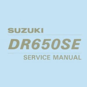 1996-2002 Suzuki DR650SE Service Repair Manual