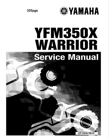 Yamaha YFM350X Warrior Service Manual