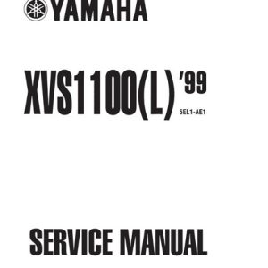 1999-2000 Yamaha XVS1100L LC V-Star 1100 Service Manual