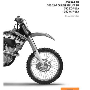 2012 KTM 350 SXF XCF Service Repair Manual