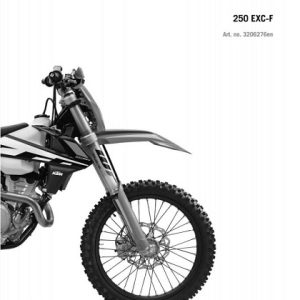 2017 KTM 250 EXC-F Service Repair Manual