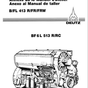Deutz BF6L513R Workshop Manual