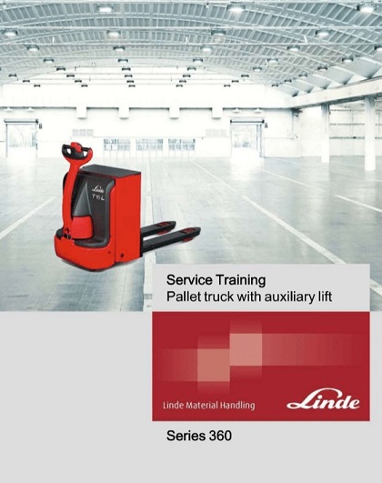 Linde Electric Pallet Truck Series 360: T16L Service Manual