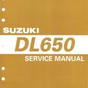 2004 Suzuki DL650 Service Repair Manual