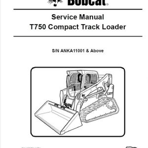Bobcat T750 Compact Track Loader Service Manual