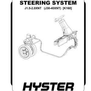 Hyster K160 (J30XNT, J35XNT, J40XNT) Forklift Service Manual