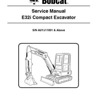 Bobcat E32i Compact Tractor Service Manual