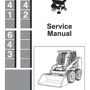 Bobcat 641, 642, 643 Skid Steer Loader Service Manual