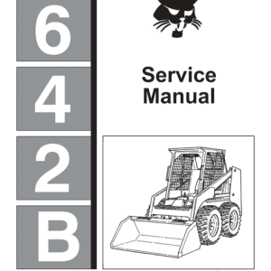 Bobcat 642B Skid Steer Loader Service Manual