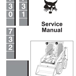 Bobcat 730, 731, 732 Skid Steer Loader Service Manual