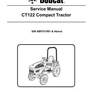 Bobcat CT122 Compact Tractor Service Manual