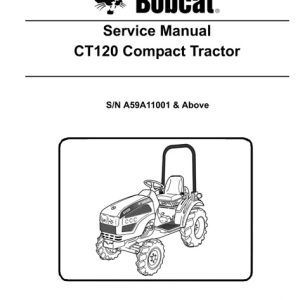Bobcat CT120 Compact Tractor Service Manual