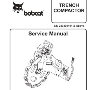 Bobcat Trench Compactor Service Manual