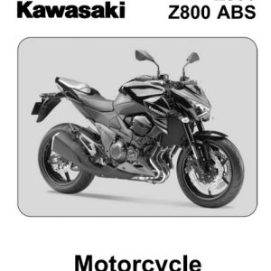 2013 Kawasaki Z800, Z800 ABS Service Manual