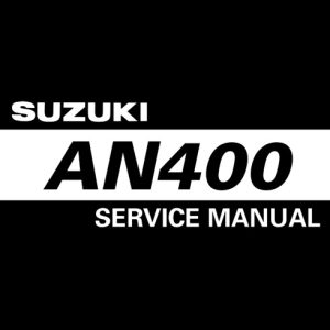 2007-2009 Suzuki AN400 Burgman Full Service Manual