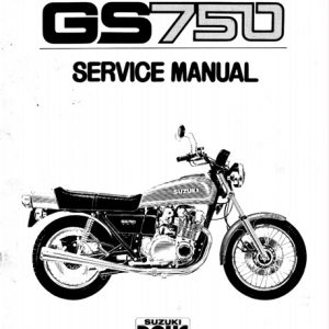 1976 Suzuki GS750 Service Repair Manual