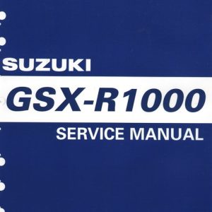 2001 Suzuki GSX-R1000 Service Repair Manual