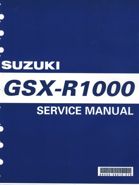 2001 Suzuki GSX-R1000 Service Repair Manual