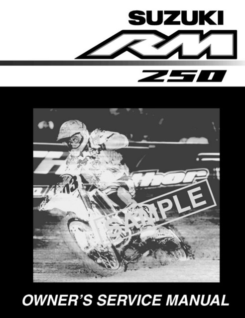 2004 Suzuki RM250 Service Repair Manual