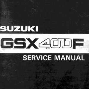 1981-1983 Suzuki GSX400F Service Manual